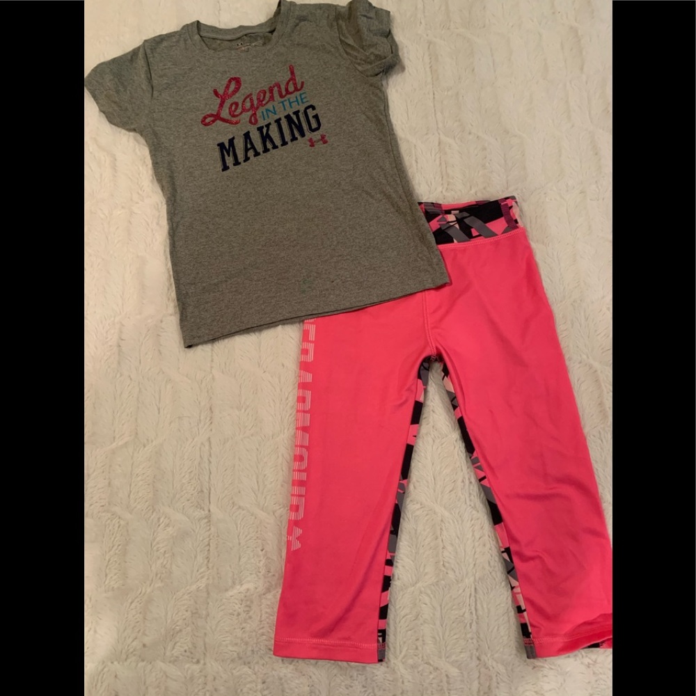 Girls size 6 Under Armour